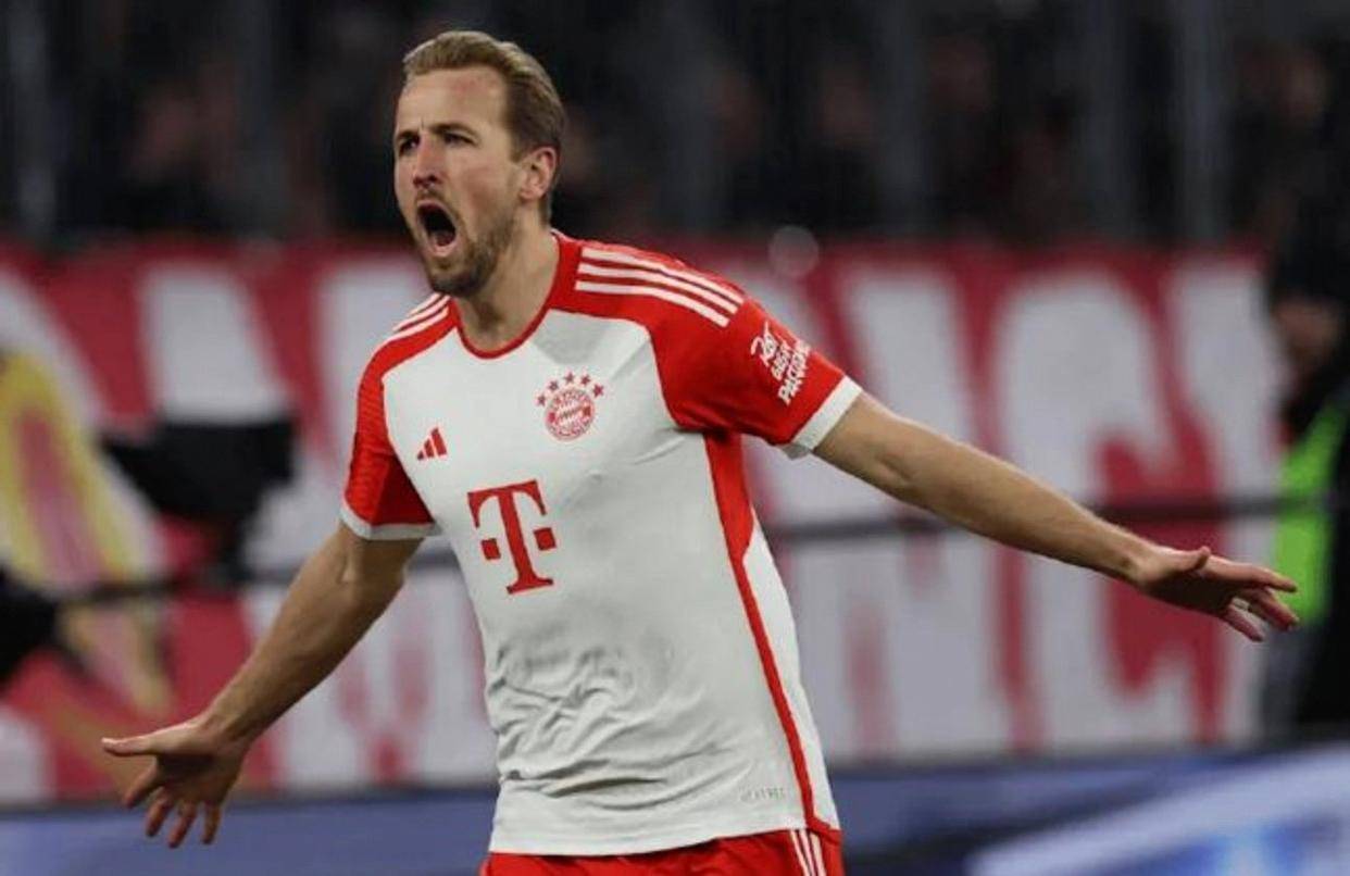 谁是天下第一神锋，凯恩本赛季德甲联赛前七轮表现惊艳，极有机会打破莱万单赛季41球纪录